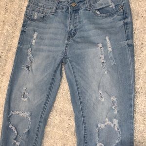 Cute ripped WAX jeans 👖